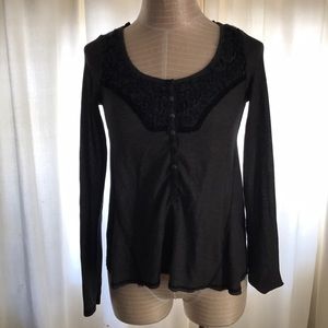 Free people waffle shirt